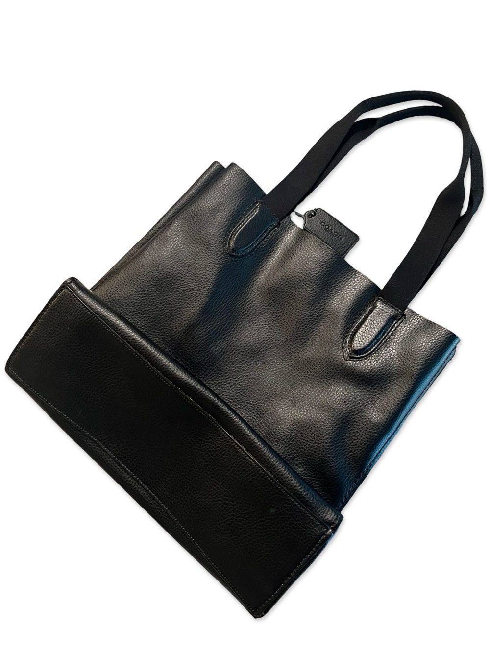 Coach Hudson Yards NYC Headquarters Limited Edition Black Leather Tote - Picture 11 of 11